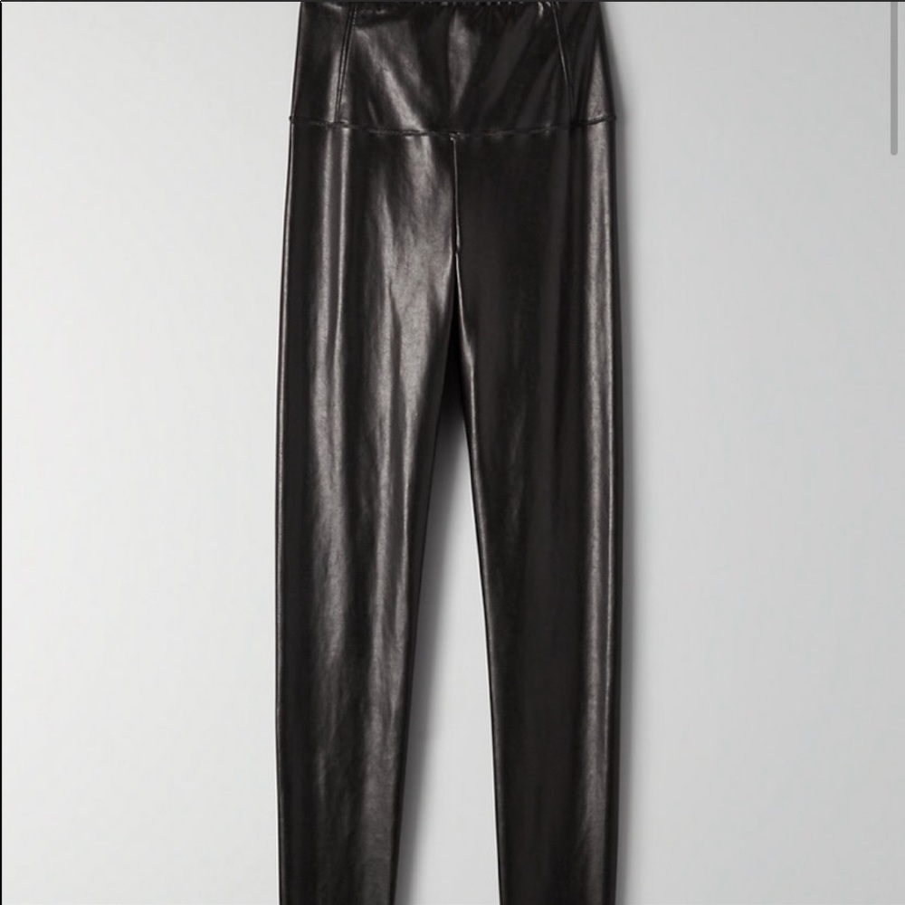 Wilfred faux leather pants
